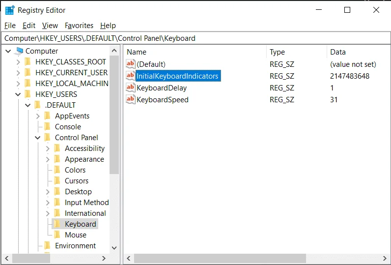 如何在 Windows 10 上啟用或禁用 Num Lock