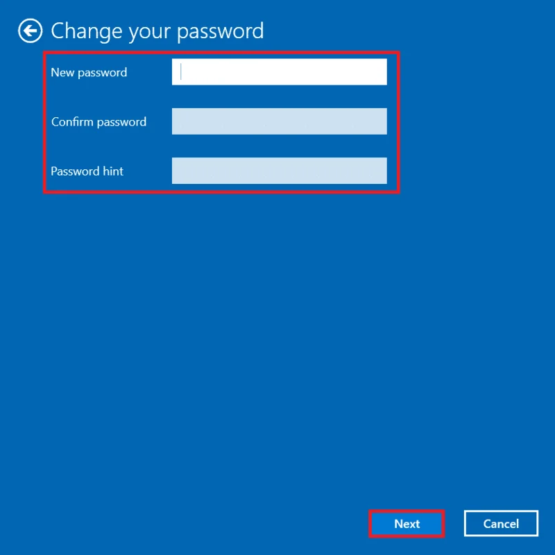 Pincode wijzigen in Windows 11