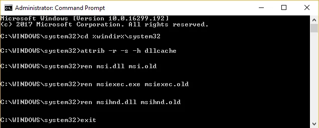“Perkhidmatan Pemasang Windows tidak dapat diakses” [SOLVED]