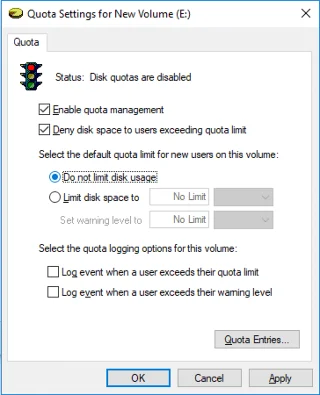 Cara Mengatur Batas Kuota Disk dan Tingkat Peringatan di Windows 10