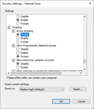 Cómo habilitar o deshabilitar JavaScript en su navegador