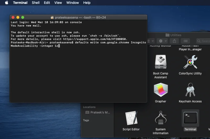 Hoe de incognitomodus in Google Chrome uitschakelen?