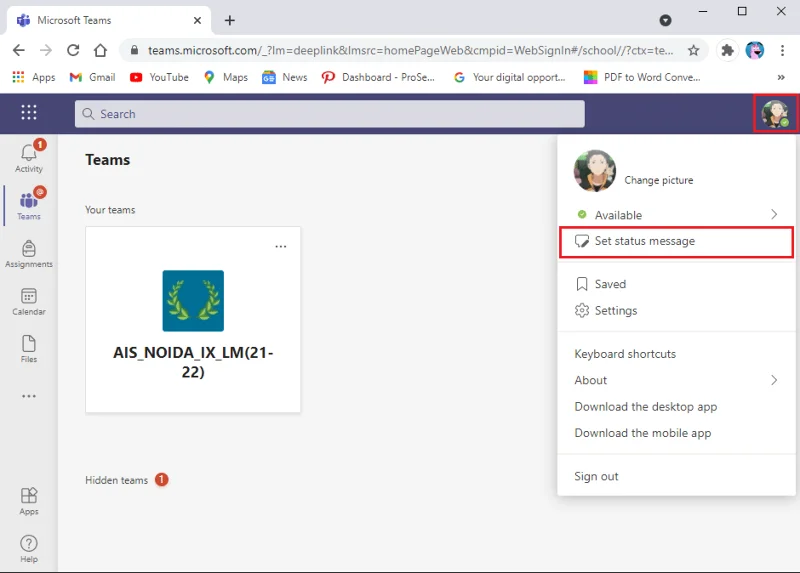 Come impostare lo stato di Microsoft Teams come sempre disponibile