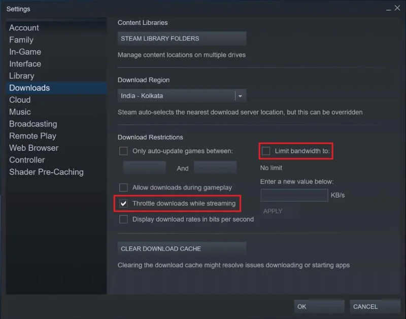 加快 Steam 下載速度的 4 種方法 加快 Steam 下載速度的 4 種方法