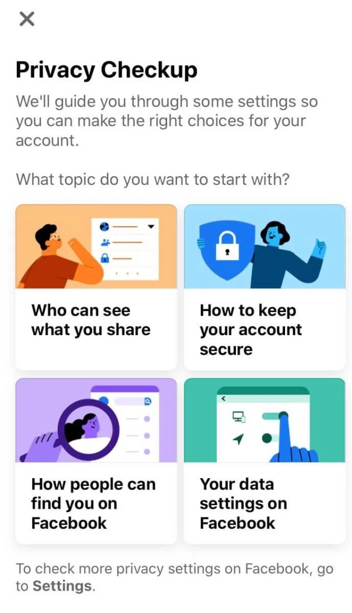 Facebookページまたはアカウントを非公開にする方法は？