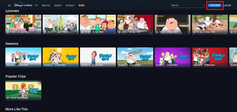 Waar Family Guy te kijken