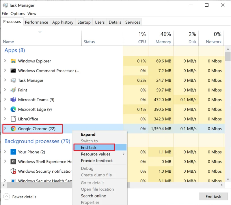 在 Windows 10 中殺死進程的 3 種方法