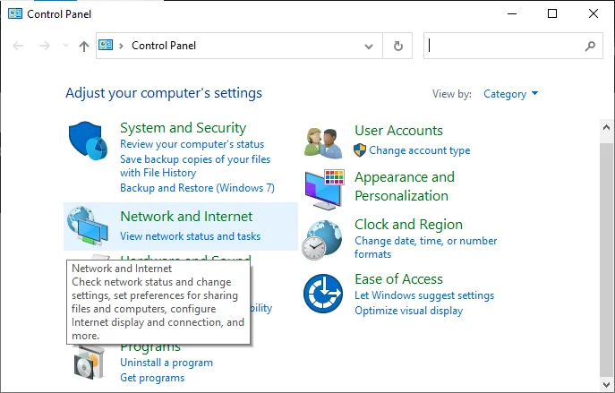 Reparar el uso compartido de archivos de Windows 10 que no funciona
