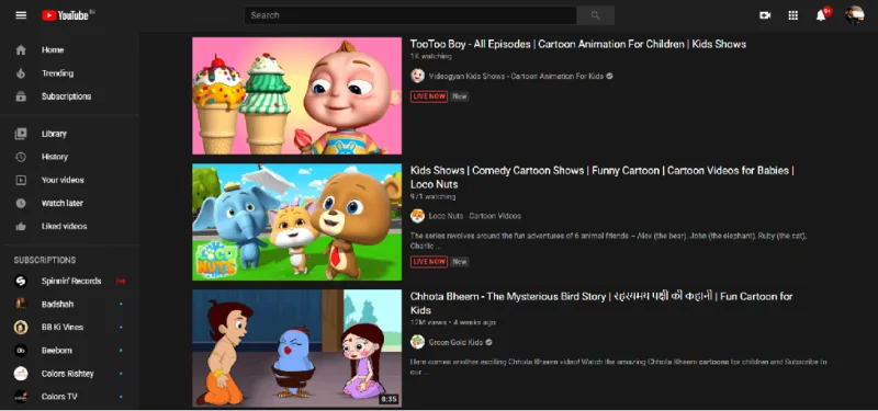 13 Laman Web Terbaik untuk Menonton Kartun Dalam Talian