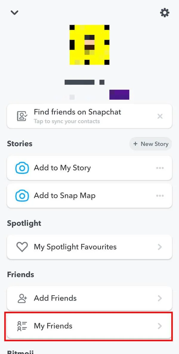 Hoe je het toevoegen van mensen op Snapchat ongedaan kunt maken