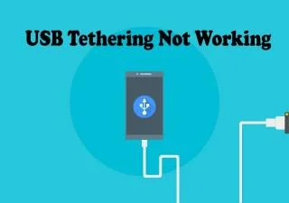 Fix USB-tethering werkt niet in Windows 10