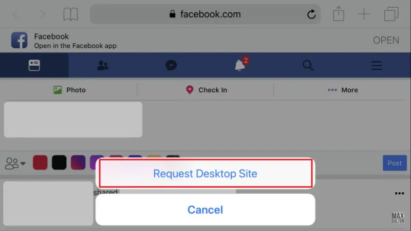 如何在 iPhone 上訪問 Facebook 桌面版