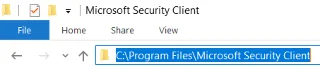 Windows10でMicrosoftSecurityEssentialsをアンインストールする