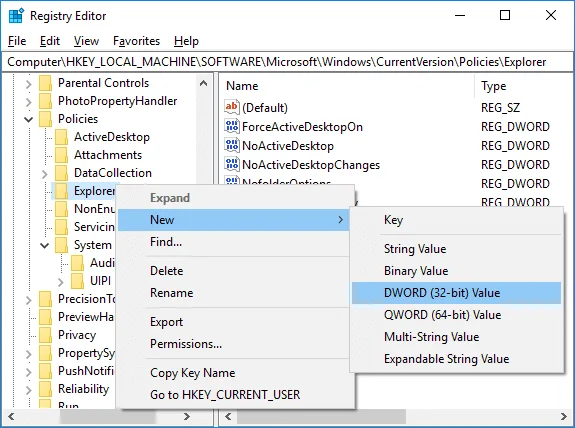 Dayakan atau Lumpuhkan Isih Berangka dalam Penjelajah Fail dalam Windows 10