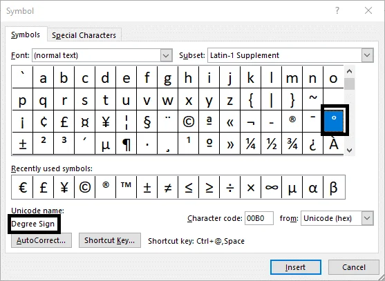 4 Cara Memasukkan Simbol Darjah dalam Microsoft Word