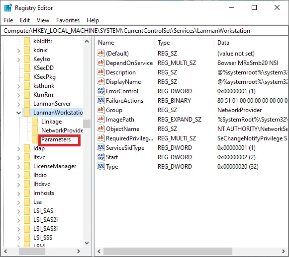 Reparar el uso compartido de archivos de Windows 10 que no funciona