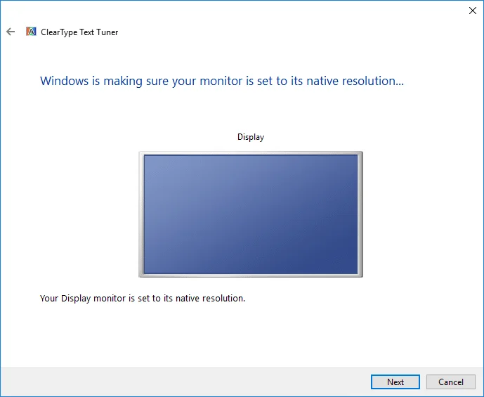Schakel ClearType in of uit in Windows 10