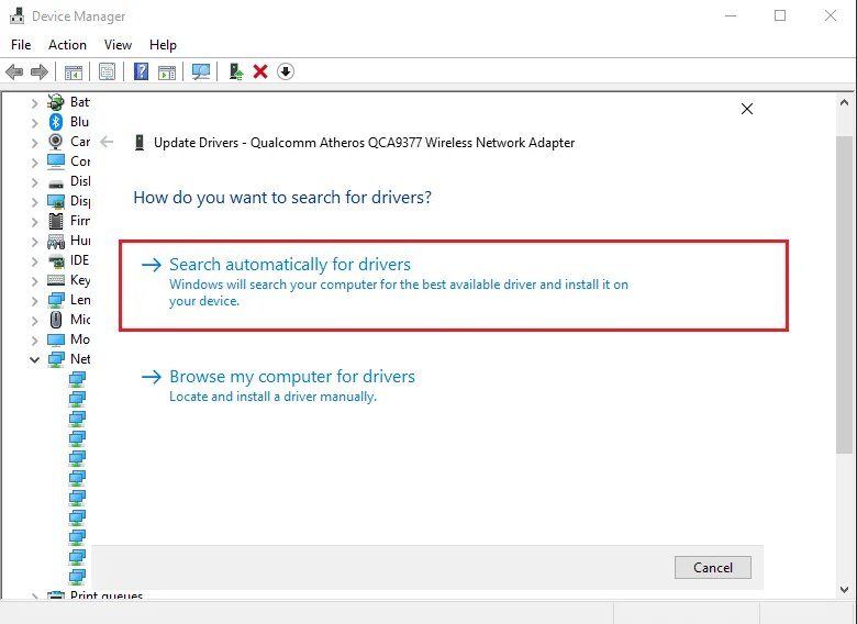 Fix Media Disconnected Error op Windows 10