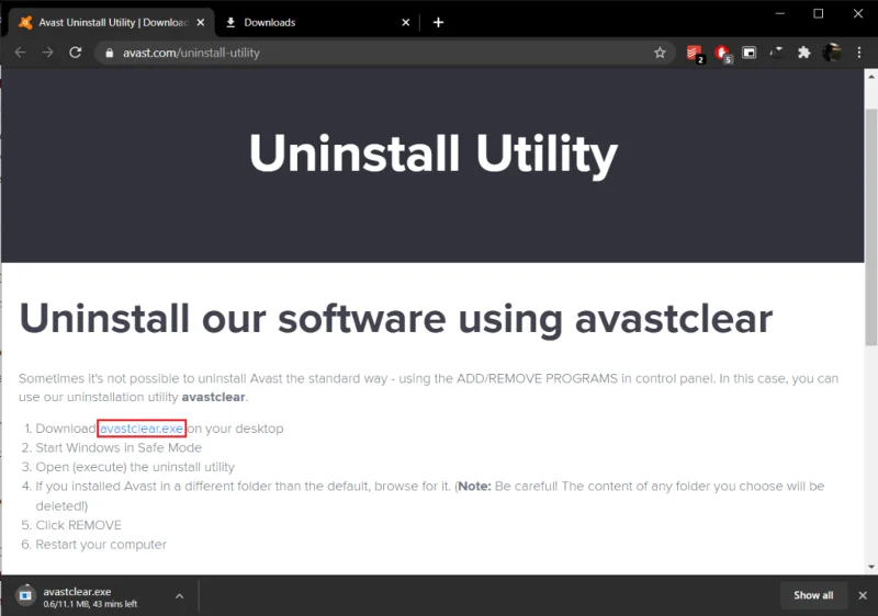 Windows10でアバストアンチウイルスを完全にアンインストールする5つの方法