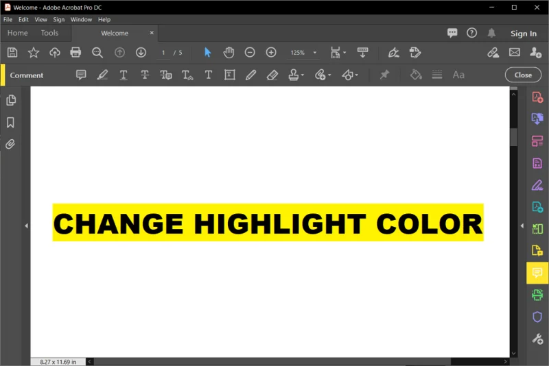 如何在 Adobe Acrobat Reader 中更改突出顯示顏色 如何在 Adobe Acrobat Reader 中更改突出顯示顏色