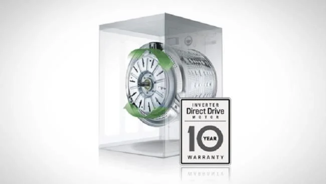 LG çamaşır makinesinde motor doğrudan tahrik invertörü