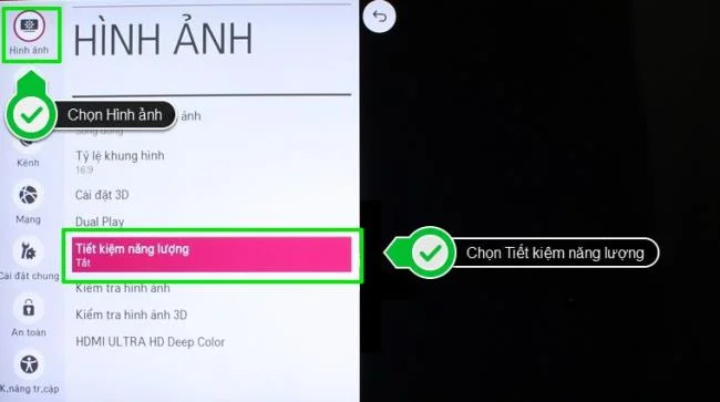 Come abilitare la modalità di risparmio energetico sul sistema operativo LG Smart TV WebOS