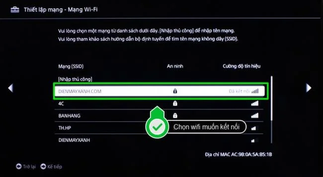 Come configurare IP e DNS di rete per Sony Internet TV