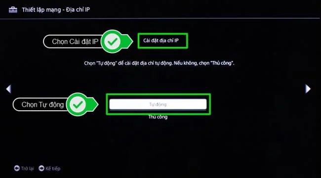 Come configurare IP e DNS di rete per Sony Internet TV