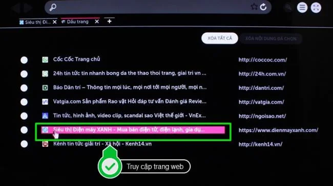 چگونه وب سایت مورد علاقه خود را در سیستم عامل Smart TV LG WebOS علامت گذاری کنیم