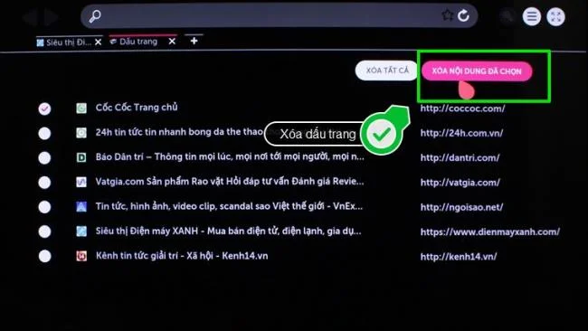 چگونه وب سایت مورد علاقه خود را در سیستم عامل Smart TV LG WebOS علامت گذاری کنیم