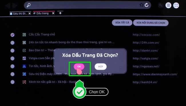 چگونه وب سایت مورد علاقه خود را در سیستم عامل Smart TV LG WebOS علامت گذاری کنیم