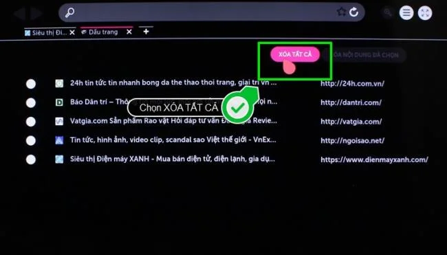 چگونه وب سایت مورد علاقه خود را در سیستم عامل Smart TV LG WebOS علامت گذاری کنیم
