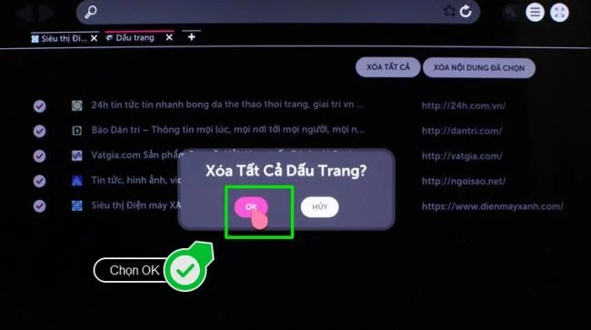 چگونه وب سایت مورد علاقه خود را در سیستم عامل Smart TV LG WebOS علامت گذاری کنیم