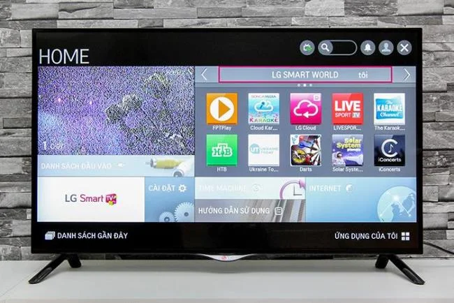 نحوه بارگیری برنامه های تلویزیون LG
