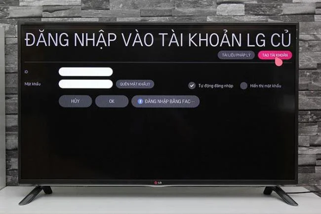 نحوه ایجاد حساب تلویزیون LG