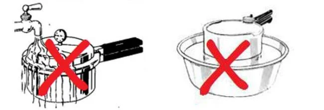 Come scaricare correttamente la pentola a pressione?