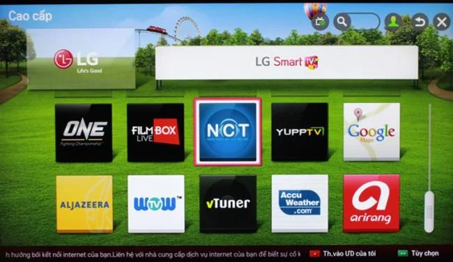 Smart TV LG NetCast işletim sistemindeki en iyi 3 müzik çalar uygulaması