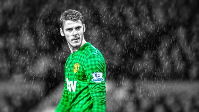Mensintesiskan gambar penjaga gol terindah David De Gea