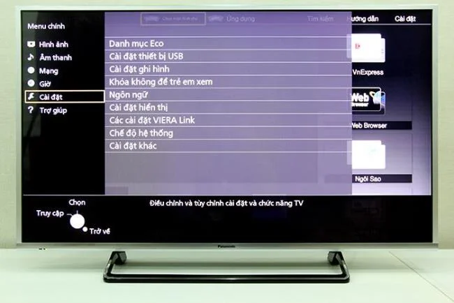 Seleziona le impostazioni