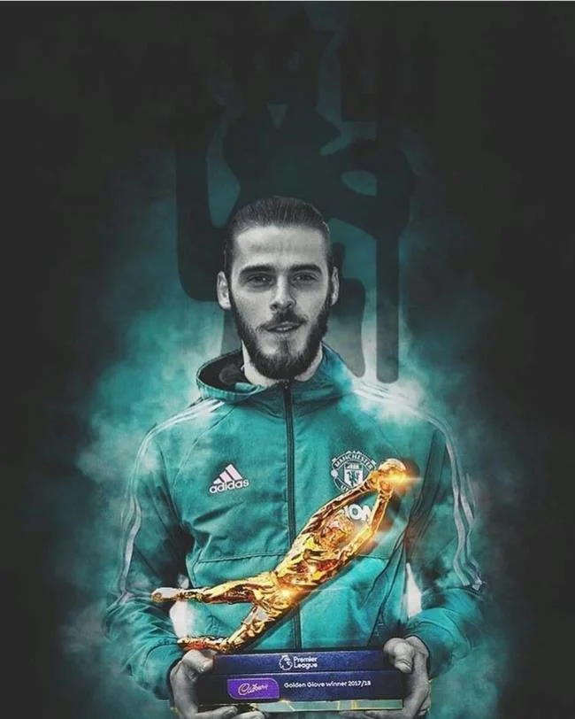 Mensintesiskan gambar penjaga gol terindah David De Gea
