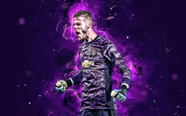 Mensintesiskan gambar penjaga gol terindah David De Gea