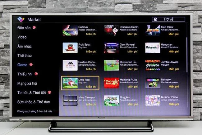 Come scaricare l'applicazione TV Panasonic TH-43CS630V