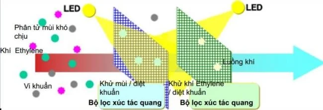 東芝インバーター冷蔵庫内の技術