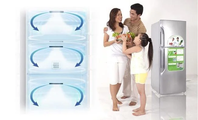 東芝インバーター冷蔵庫内の技術