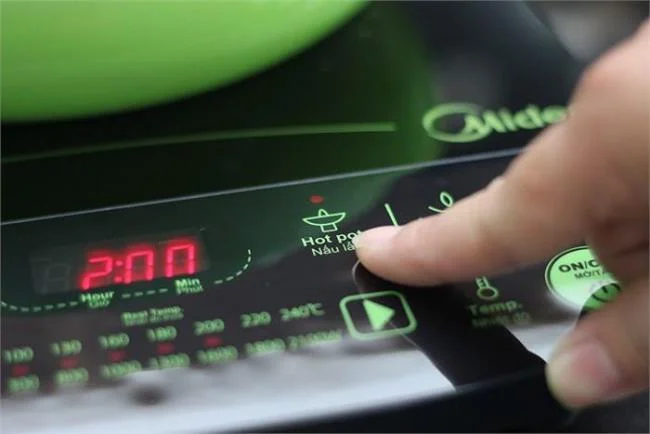 İndüksiyonlu ocak pişirme modları