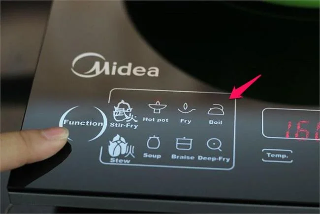 İndüksiyonlu ocak pişirme modları
