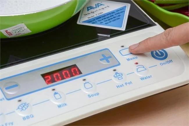 İndüksiyonlu ocak pişirme modları