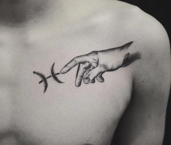 Colección de patrones de tatuajes que expresan soledad.
