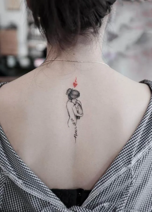 Colección de patrones de tatuajes que expresan soledad.