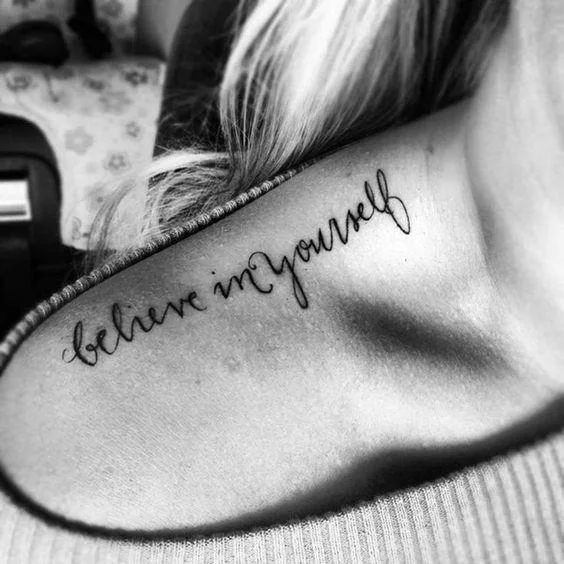 Colección de patrones de tatuajes que expresan soledad.